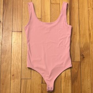 Express Pink Body Contour Bodysuit